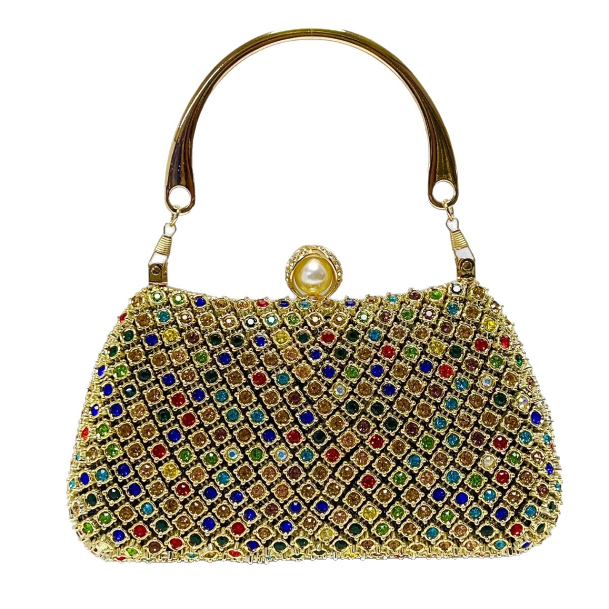 Women'S Elle Bags - Новый трансграничный ужин с бриллиантами, клатч,