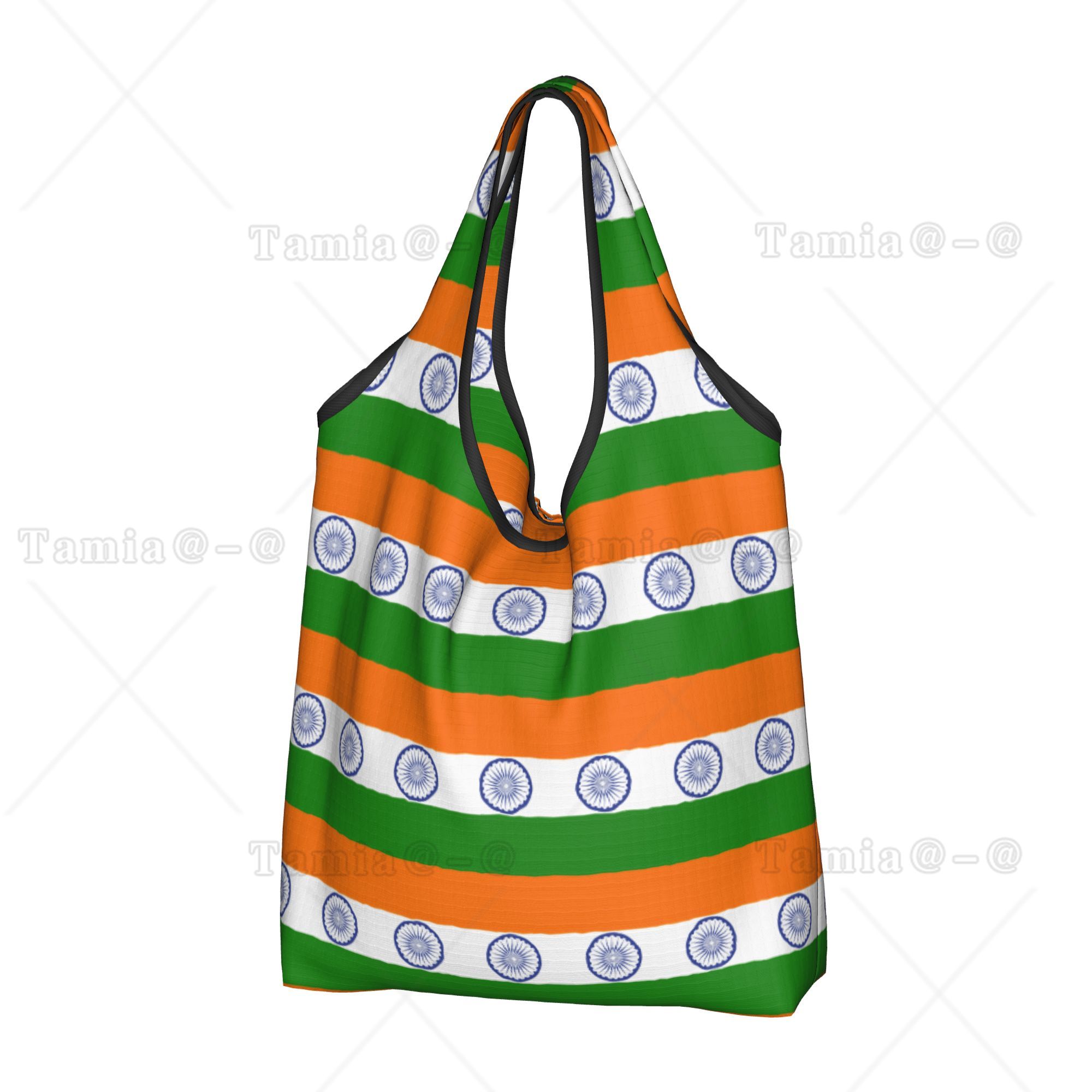 Women Bags India - Многоразовая сумка-шоппер с флагом Индии для