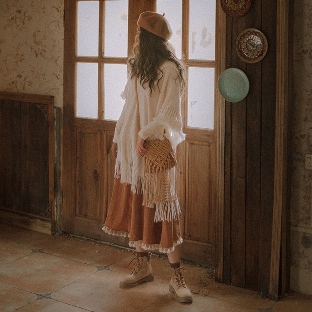 Woven Straw Bag - Сумка из плетеной соломки в этническом