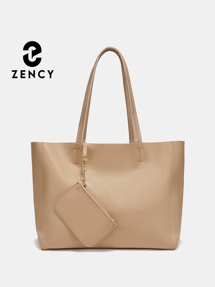 Women Bags For Work - Большая сумка-тоут Zency из натуральной кожи,