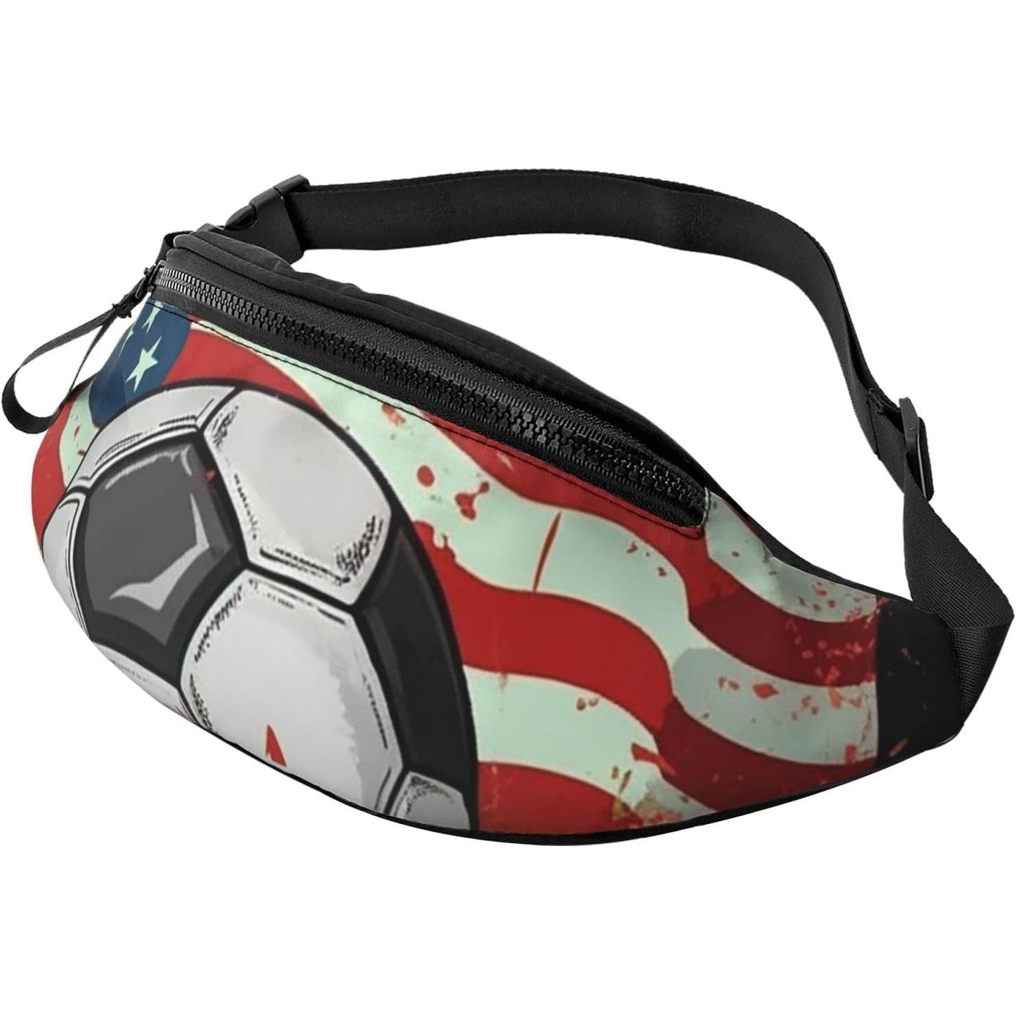 Women Bags Usa - Спортивная поясная сумка с флагом США
