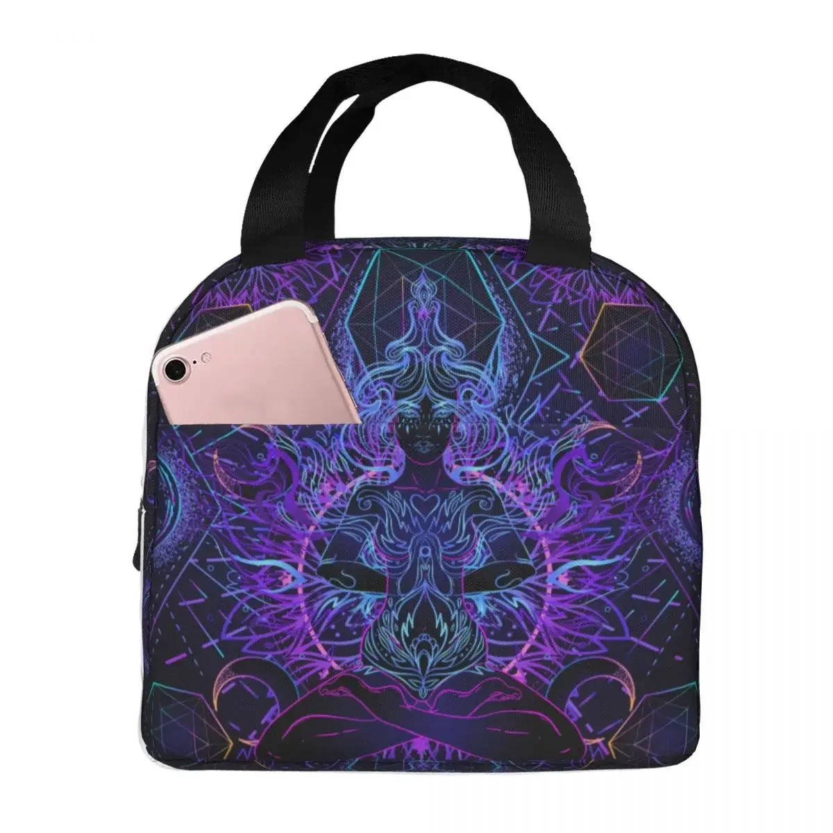 Women Bags India - Сумка для обеда с изображением индийской