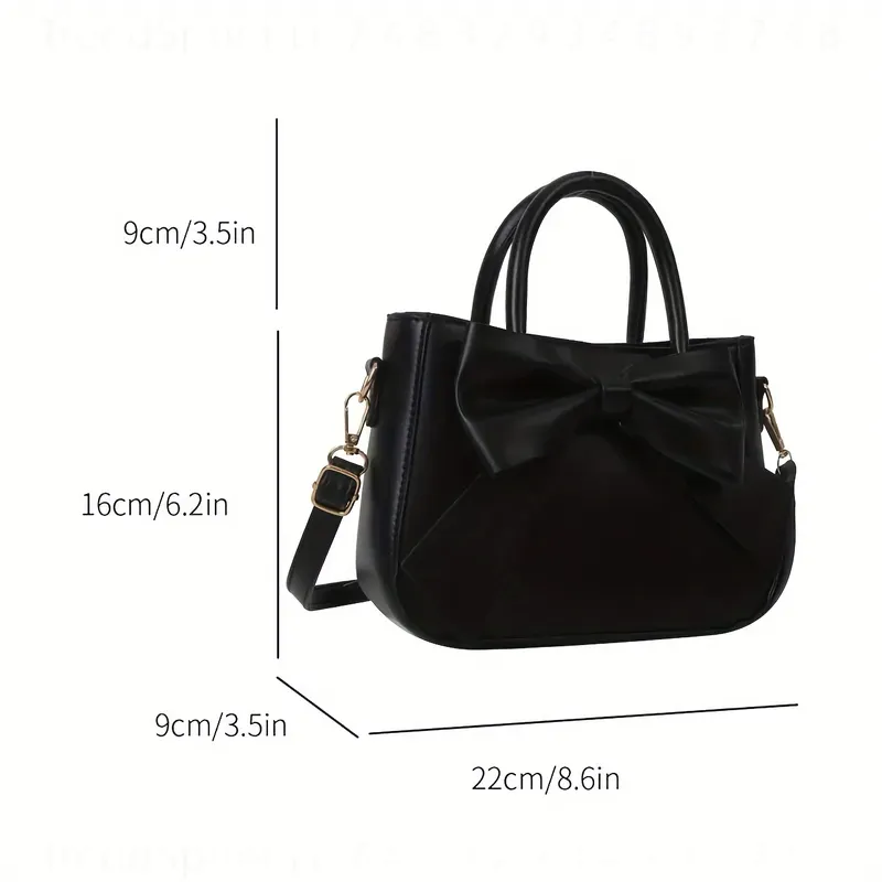 Элегантная черная сумка с бант – обзор и цена Women Bags For Work