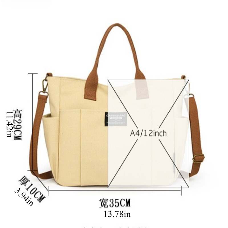 Большая холщовая сумка-тоут дл – обзор и цена Women Bags For Work