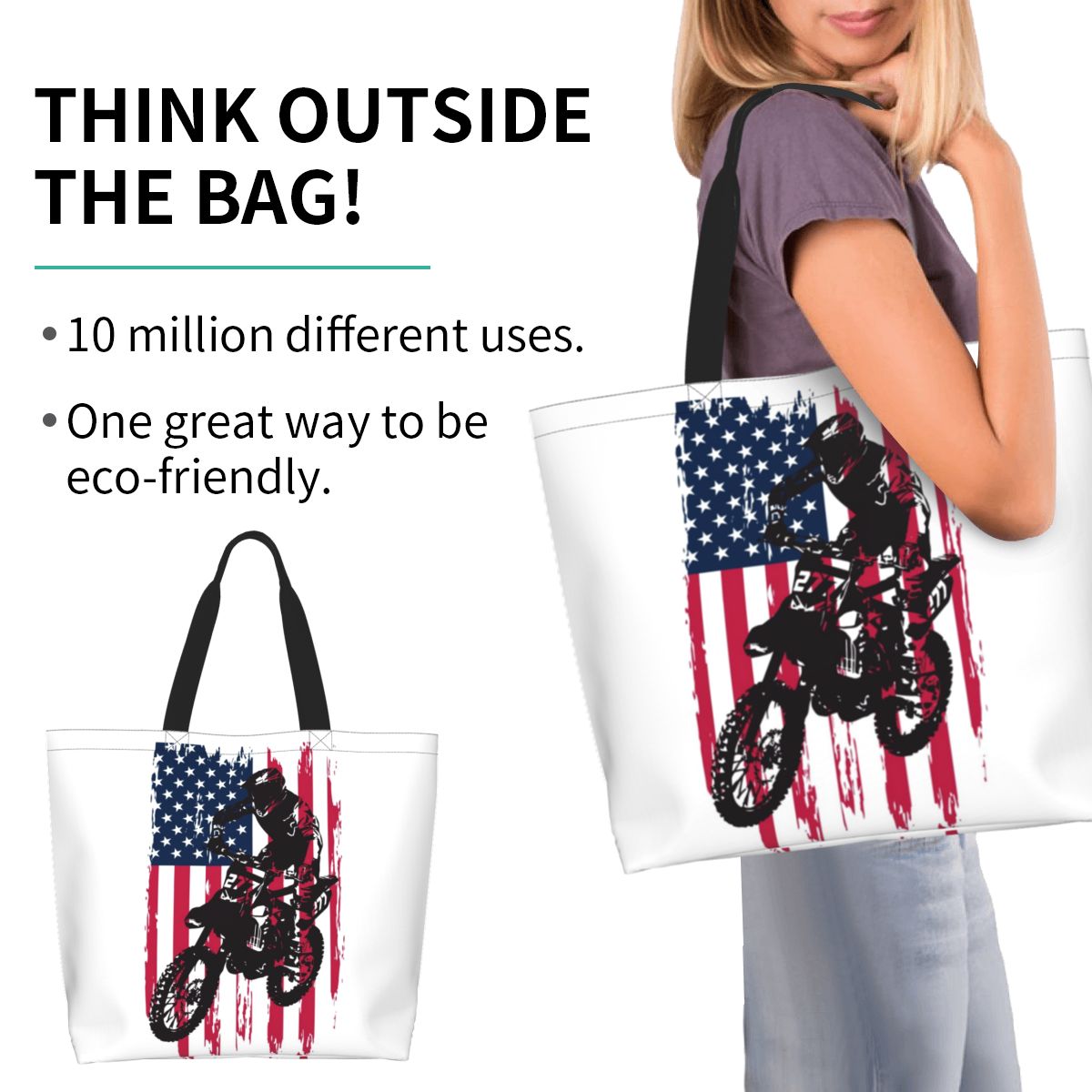 Сумка-шоппер для мотокросса с  – обзор и цена Women Bags Usa