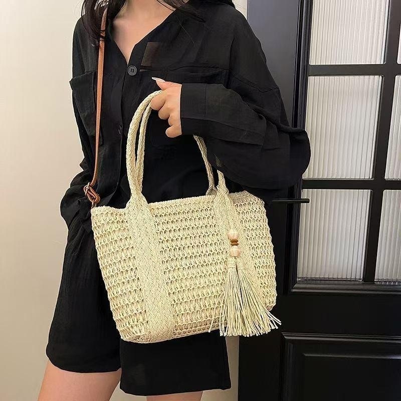 Новая женская соломенная плете – обзор и цена Woven Straw Bag