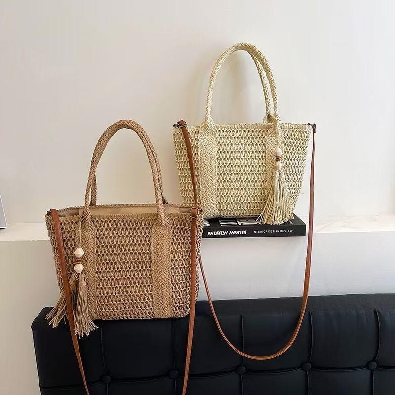 Новая женская соломенная плете – обзор и цена Woven Straw Bag