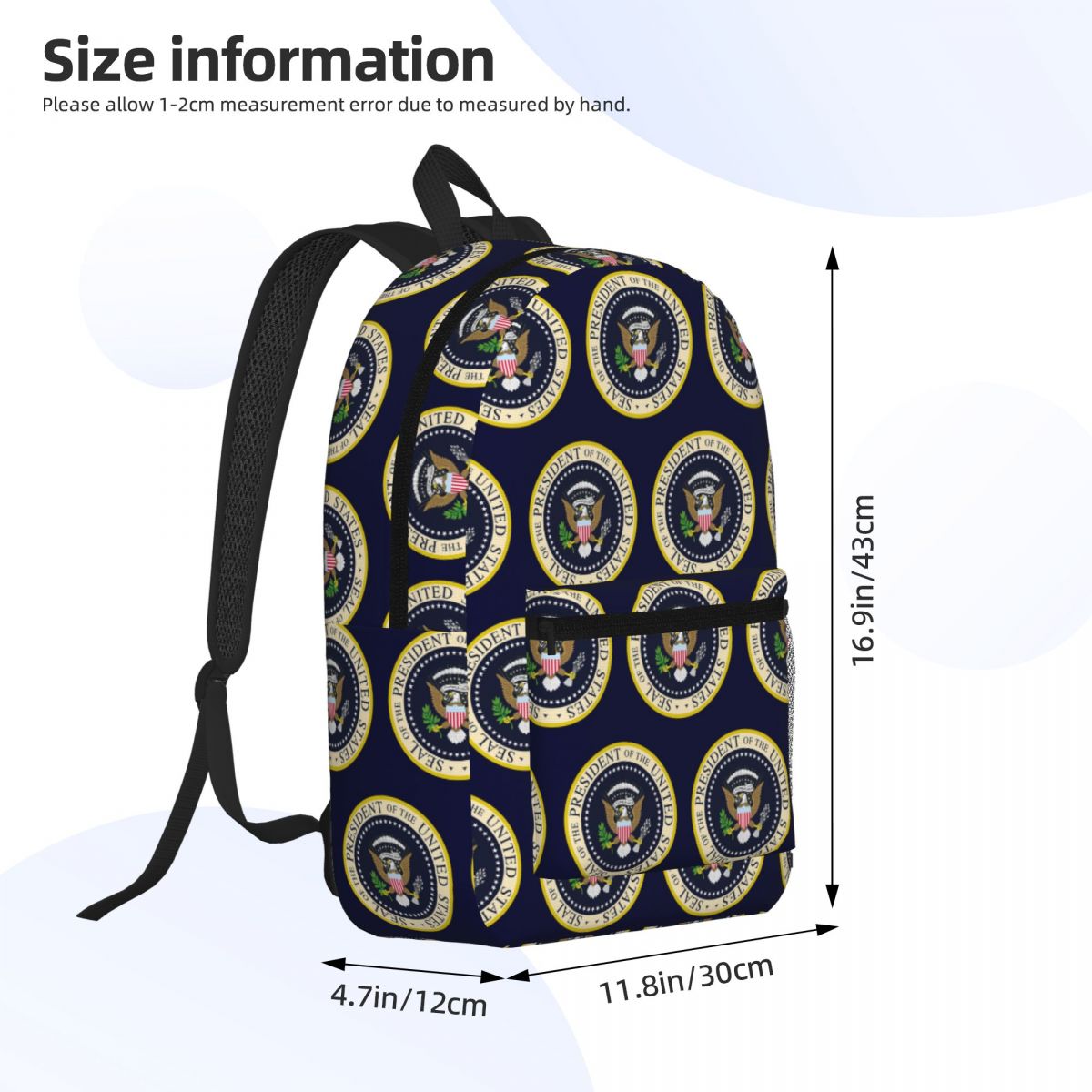 Рюкзак с изображением печати П – обзор и цена Women Bags Usa