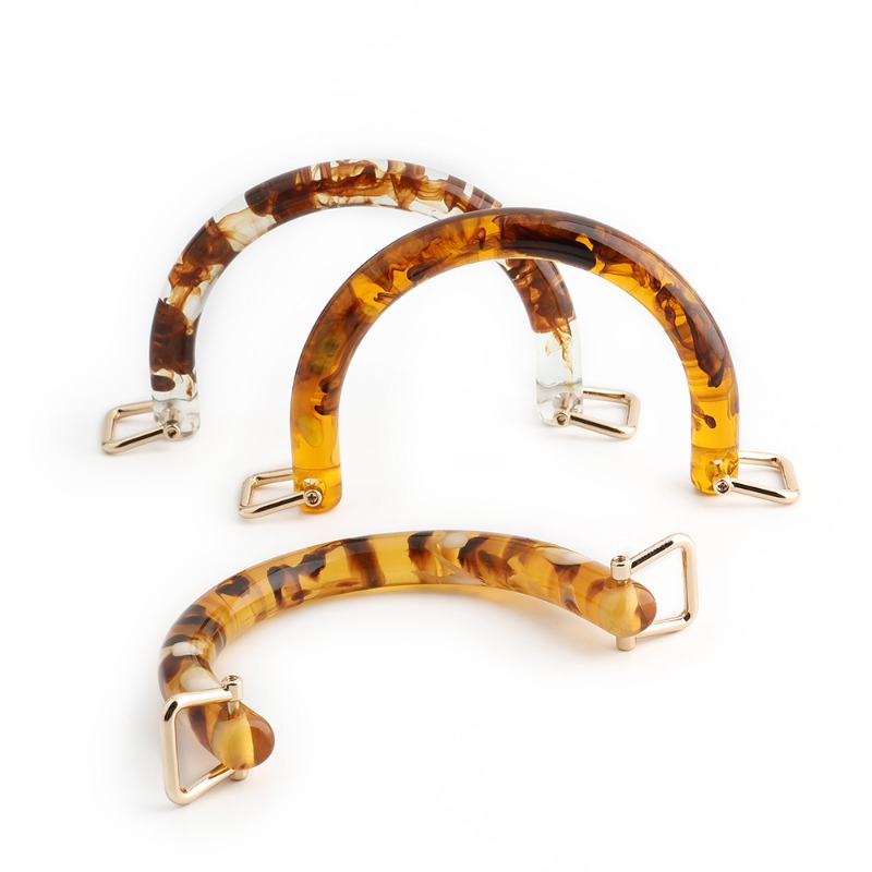 1/2/4 шт. акриловые ручки для  – обзор и цена Tortoiseshell Bag Acrylic