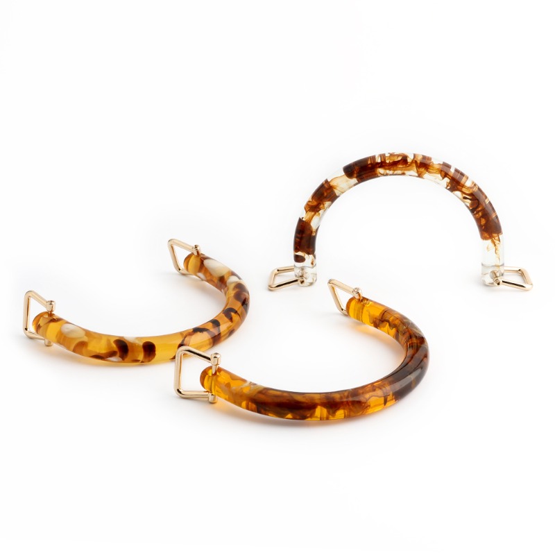 1/2/4 шт. акриловые ручки для  – обзор и цена Tortoiseshell Bag Acrylic