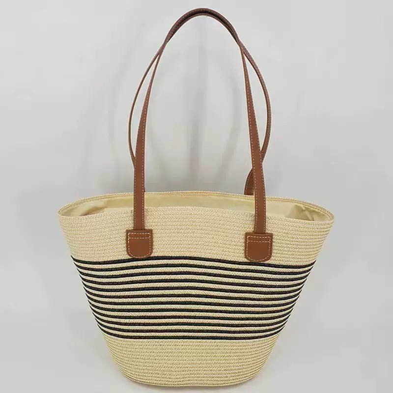 CLAREGQI Женская полосатая сол – обзор и цена Woven Straw Bag