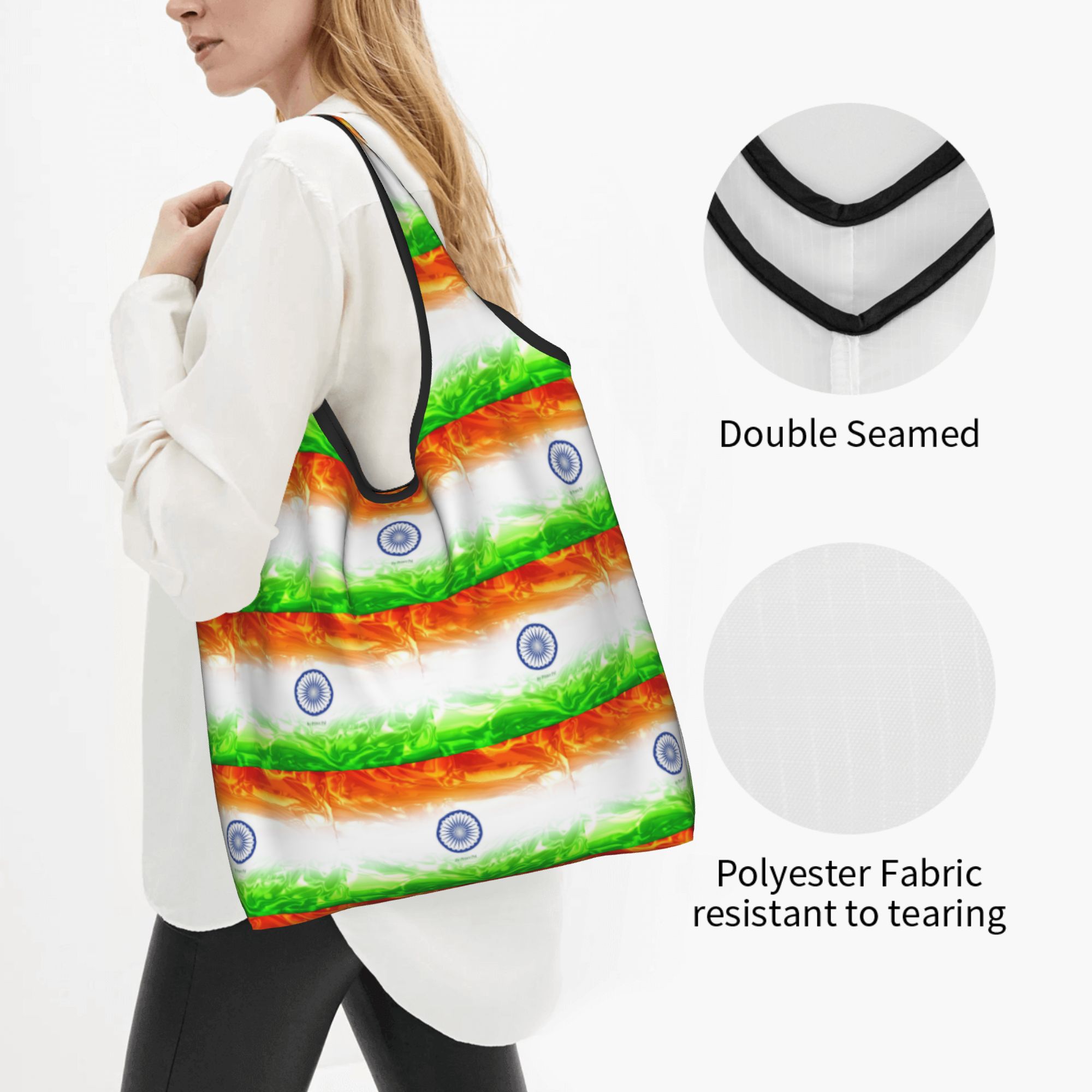 Сумка-шоппер с флагом Индии, ж – обзор и цена Women Bags India