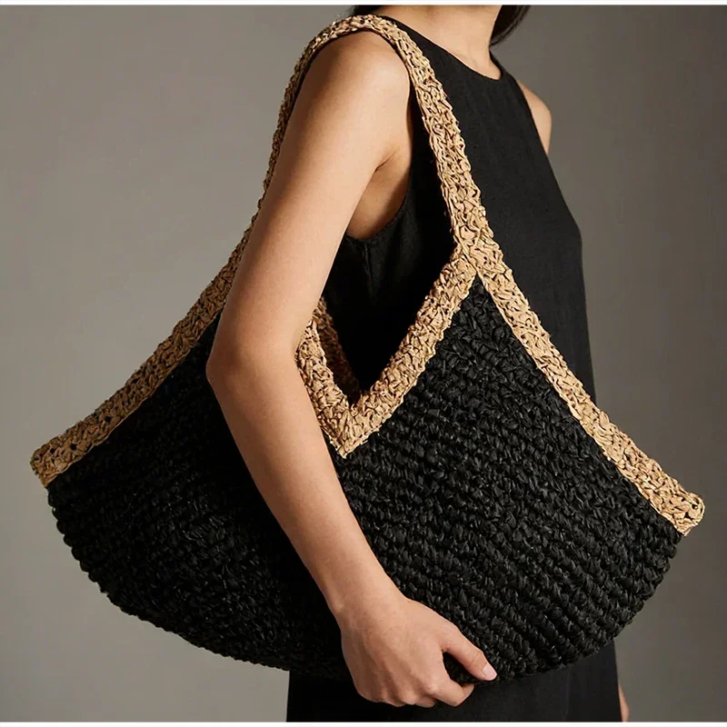 Новая летняя плетеная сумка ру – обзор и цена Woven Straw Bag